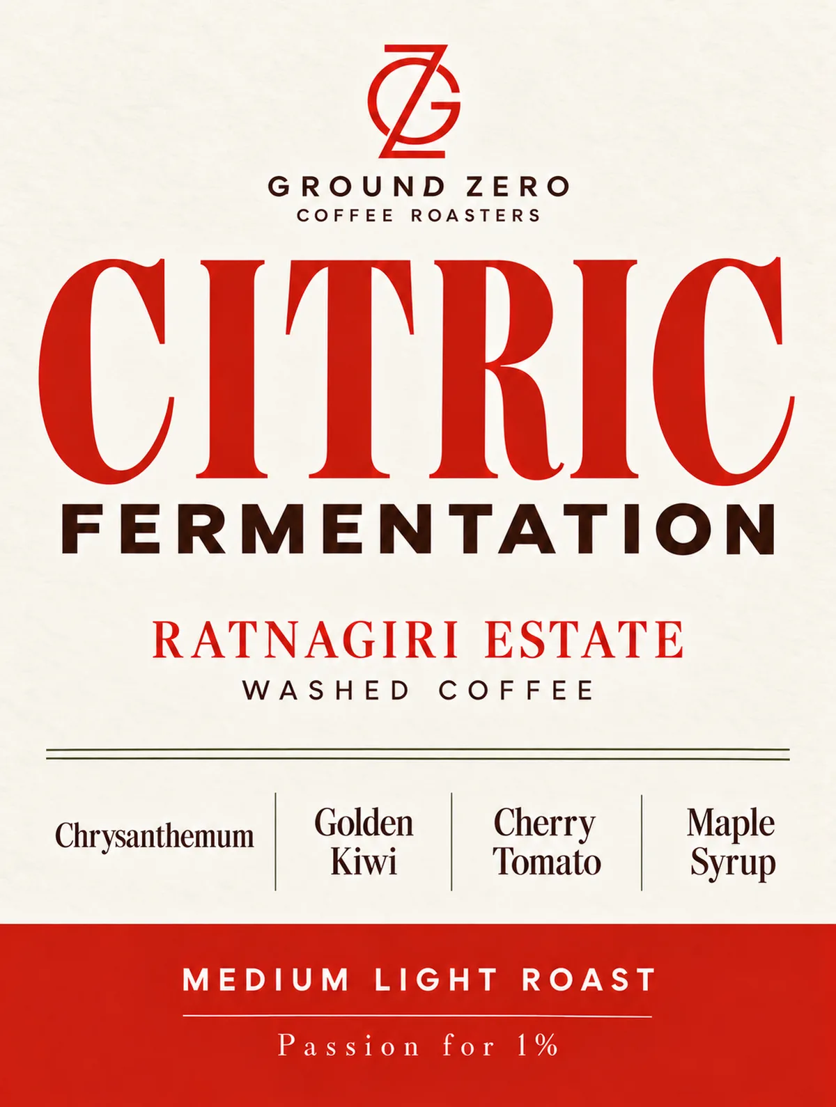 RATNAGIRI ESTATE CITRIC FERMENTATION